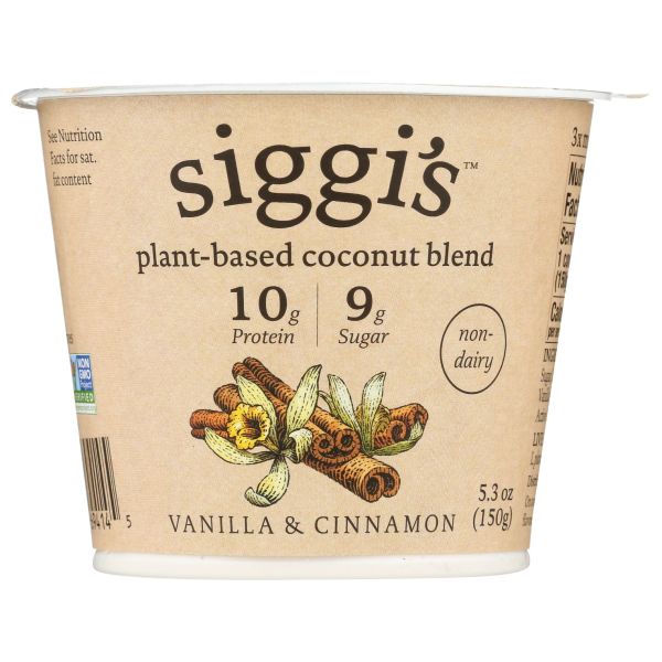 SIGGIS: Vanilla Cinnamon Yogurt, 5.3 oz
