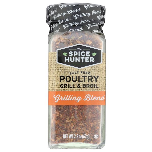 SPICE HUNTER: Grill and Broil Poultry Blend, 2.2 oz