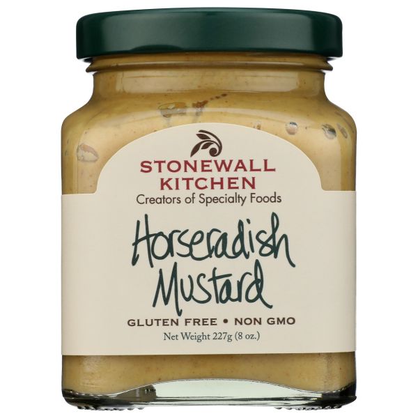 STONEWALL KITCHEN: Horseradish Mustard, 8 oz