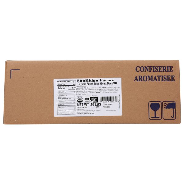 SUNRIDGE FARM: Organic Sunny Fruit Slices, 10 lb