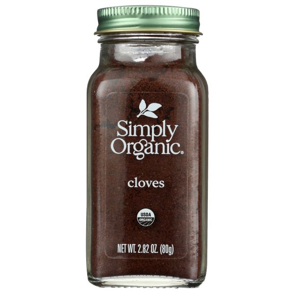 SIMPLY ORGANIC: Cloves Ground, 2.82 oz