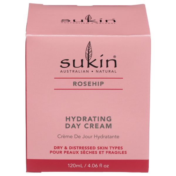 SUKIN: Rosehip Hydrating Day Cream, 4.06 fo