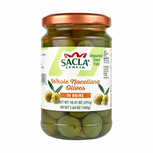 SACLA: Whole Nocellara Olives, 10.41 oz