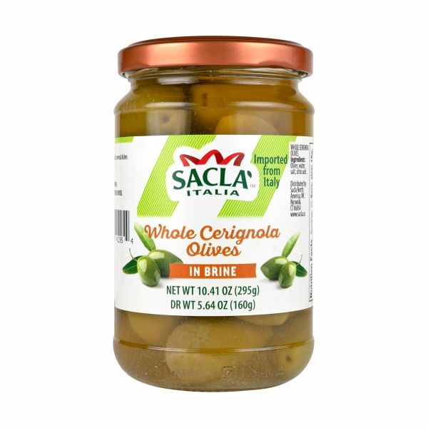 SACLA: Whole Bella di Cerignola Olives, 10.41 oz