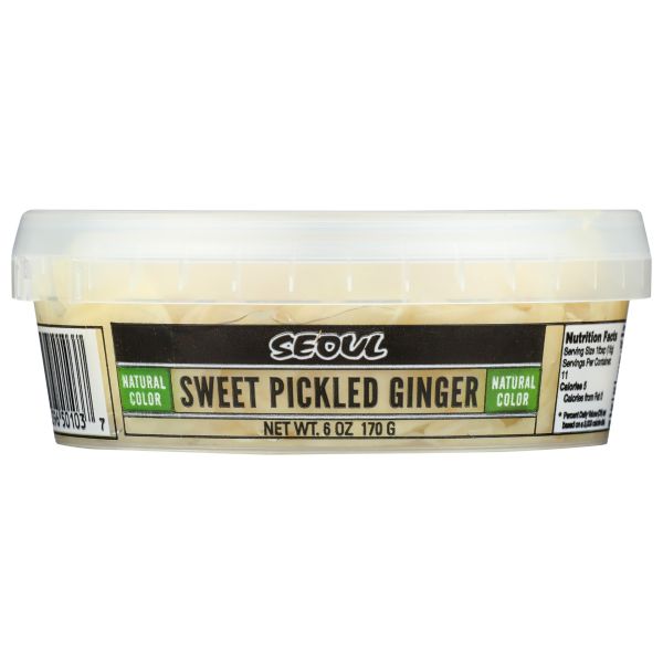 SEOUL: Sweet Pickled Ginger, 6 oz