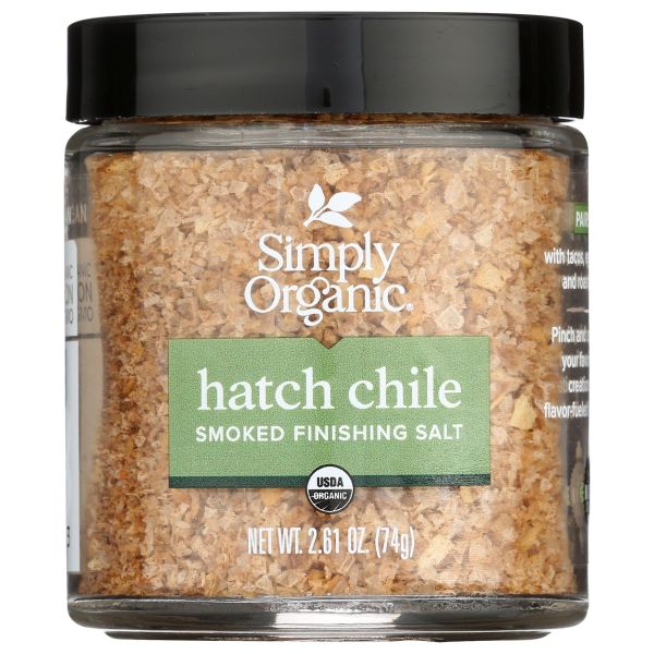 SIMPLY ORGANIC: Hatch Chile Finishing Salt, 2.61 oz