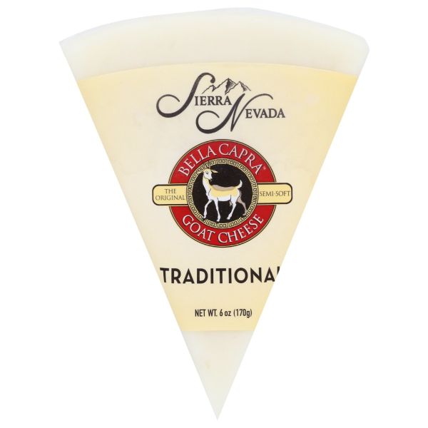 SIERRA NEVADA: Bella Capra Semi Soft Traditional Goat Cheese, 6 oz