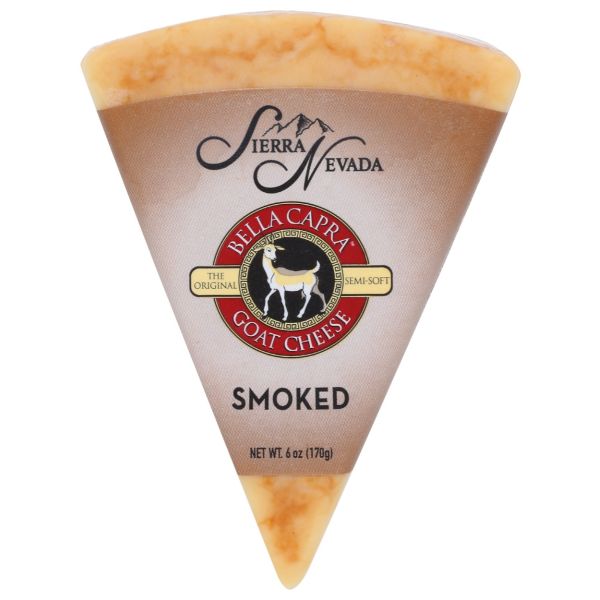 SIERRA NEVADA: Bella Capra Semi-Soft Smoked Goat Cheese, 6 oz