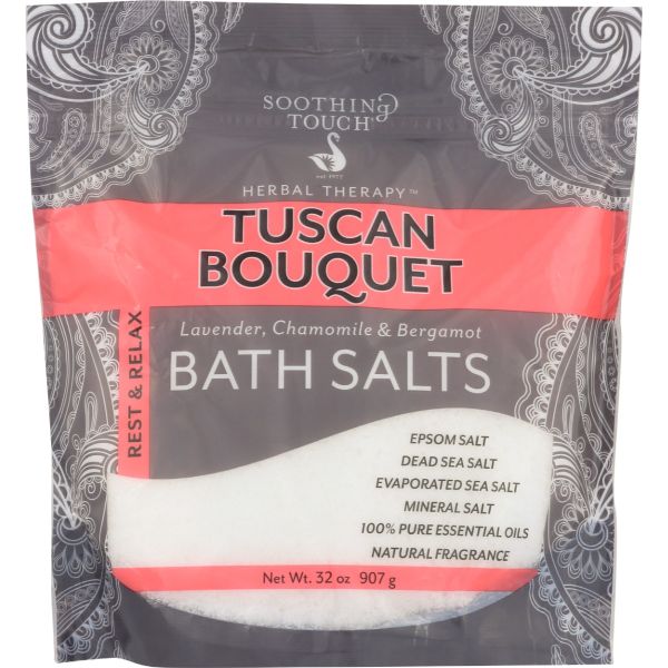 SOOTHING TOUCH: Tuscan Bouquet Bath Salts, 32 oz