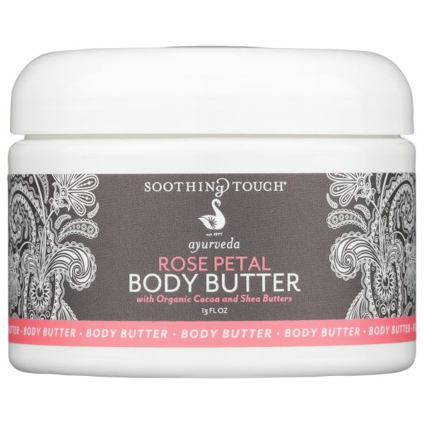 SOOTHING TOUCH: Rose Petal Body Butter, 13 oz