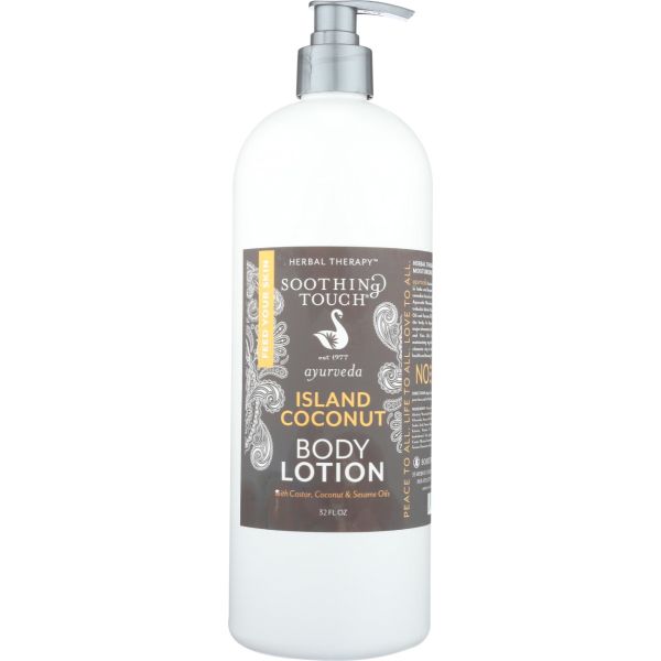 SOOTHING TOUCH: Island Coconut Body Lotion, 32 oz