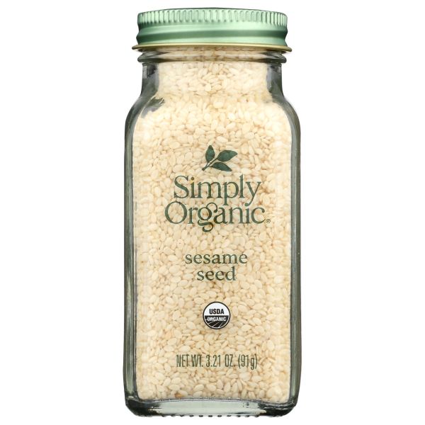 SIMPLY ORGANIC: Sesame Seed, 3.21 oz