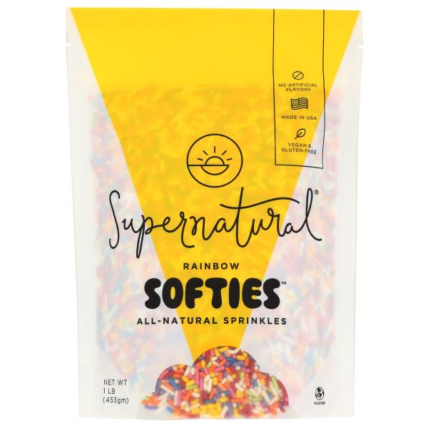SUPERNATURAL: Rainbow Softies Sprinkles, 1 lb