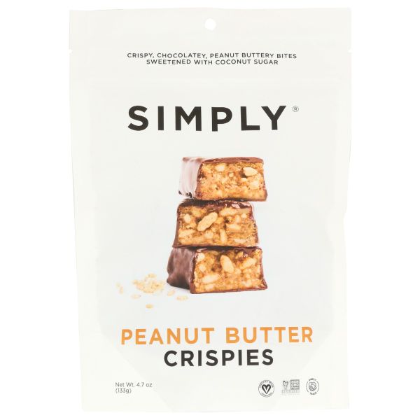 SIMPLY: Peanut Butter Crispies, 4.7 oz