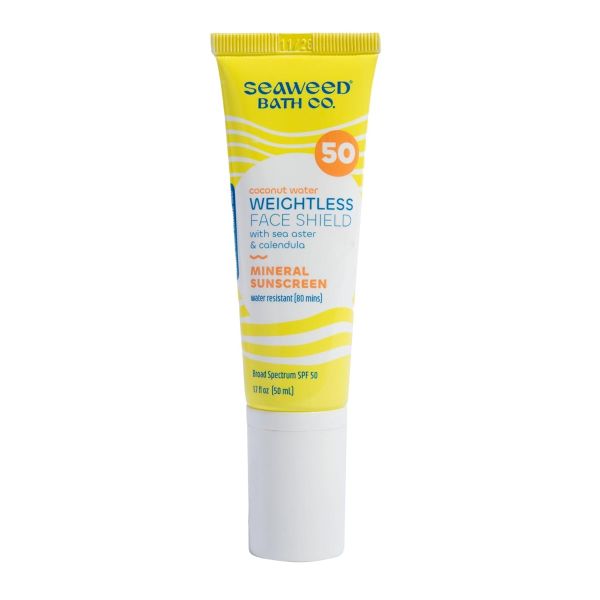 SEAWEED BATH COMPANY: Weightless Face Shield SPF 50, 1.7 fo