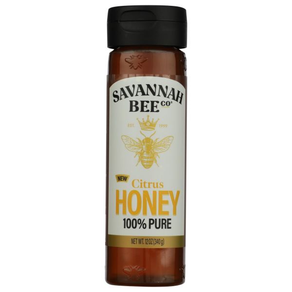 SAVANNAH BEE CO: Citrus Honey Squeeze, 12 oz