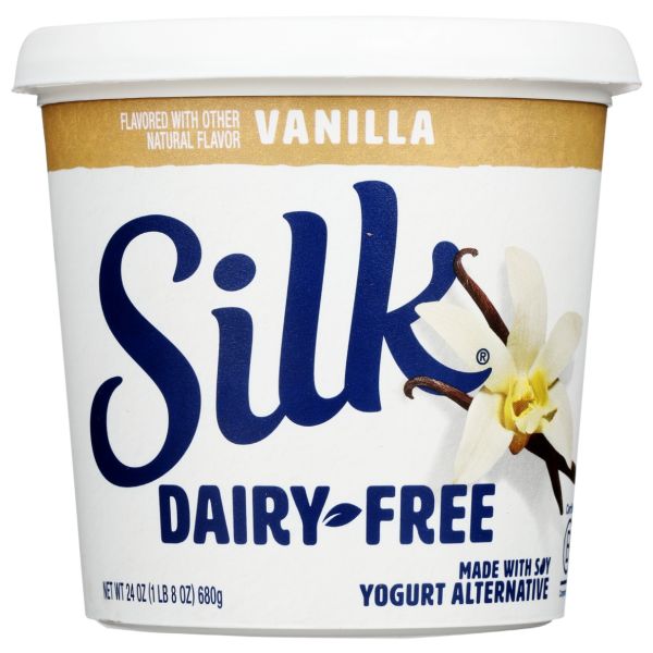 SILK: Vanilla Dairy Free Yogurt Alternative, 24 oz