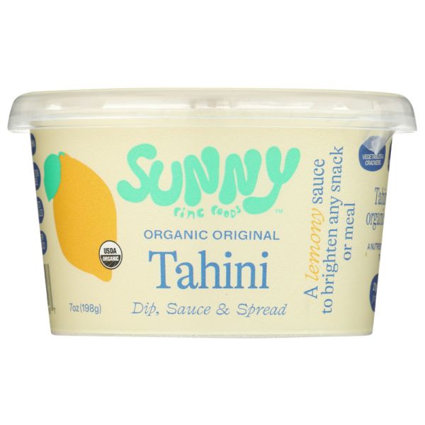SUNNY FINE FOODS: Organic Original Tahini, 7 oz