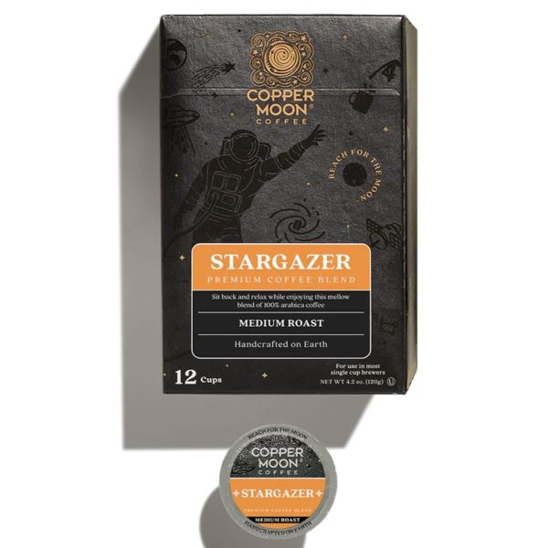 COPPER MOON: Coffee Cup Stargazer, 12 cu