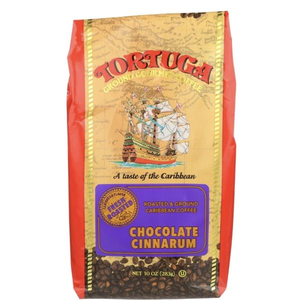 TORTUGA COFFEE: Coffee Choc Cinrum, 10 oz