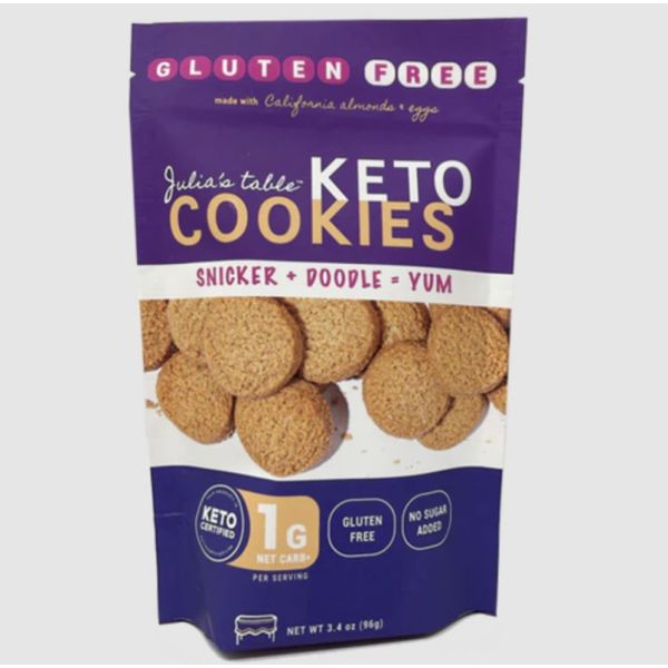 JULIAS TABLE: Cookie Snickerdoodle Keto, 3.4 oz