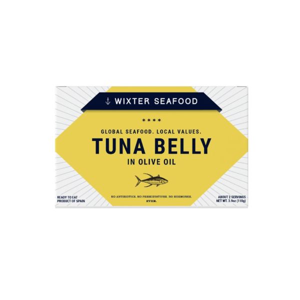 WIXTER SEAFOOD: Tuna Belly Olive Oil, 3.9 oz