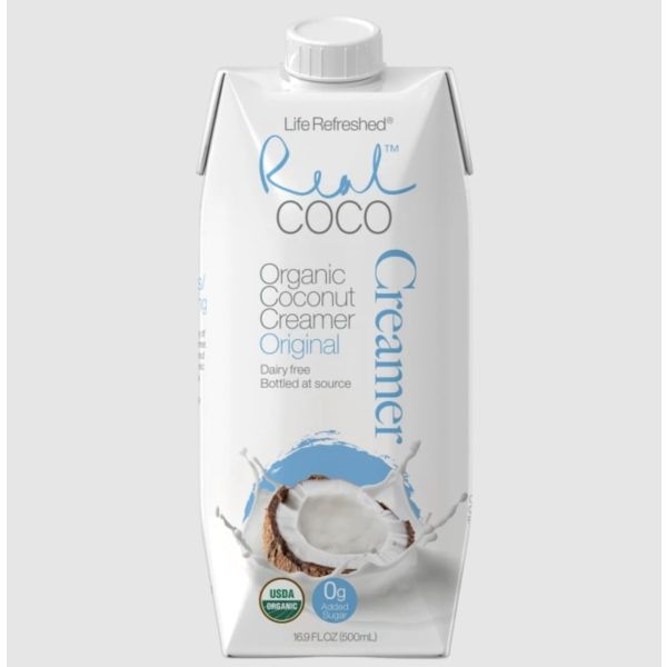 REAL COCO: Creamer Coconut Original, 16.9 fo