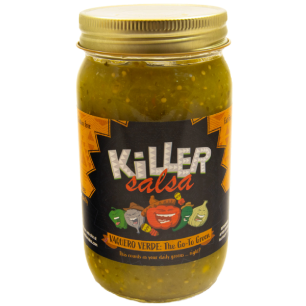 KILLER SALSA: Vaquero Verde Salsa, 16 oz