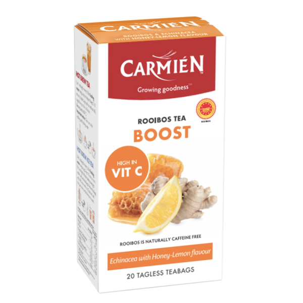 CARMIEN: Tea Boost Rooibos W Vitamin C, 20 BG