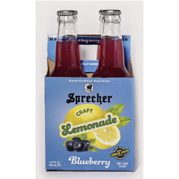 SPRECHER: Lemonade Bluberry 4Pk, 48 FO