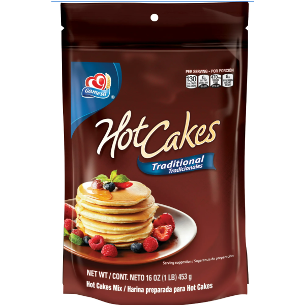 GAMESA: Mix Hotcakes Orgnl, 16 OZ