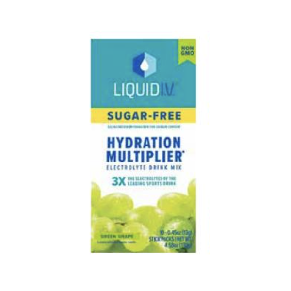LIQUID I.V: Hydration Sf Grape 10ct, 4.58 oz