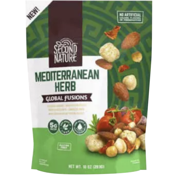 SECOND NATURE: Mix Trail Mdtrrnn Herb, 10 oz