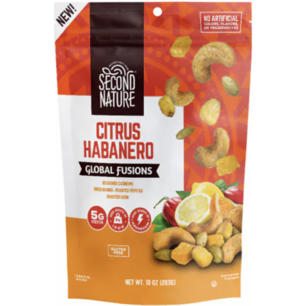 SECOND NATURE: Mix Trail Citrus Habnro, 10 oz