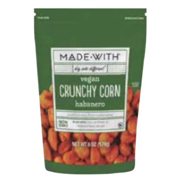 MADE WITH: Corn Crunchy Habanero, 6 oz