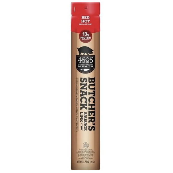 4505 MEATS: Snack Butcher Red Hot, 1.75 OZ