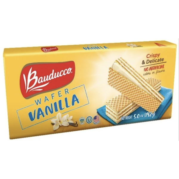 BAUDUCCO: Cookie Wafer Vanilla, 5 OZ