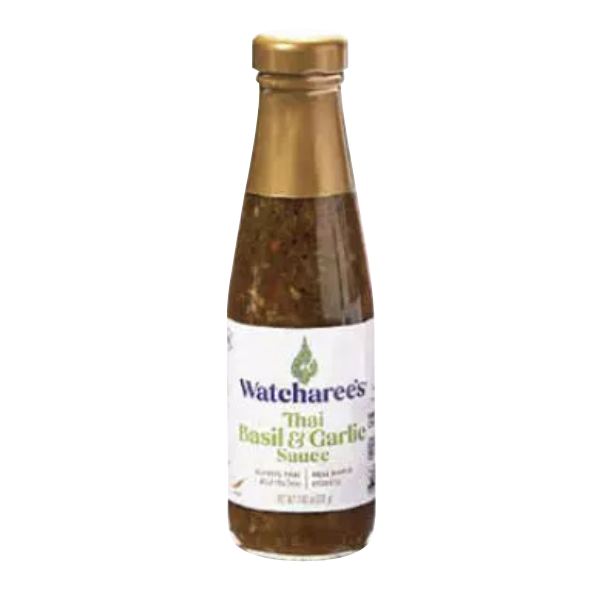 WATCHAREES: Sauce Basil Garlic Thai, 7.4 oz
