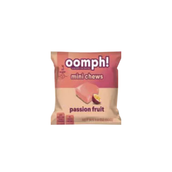 OOMPH!: Fruit Chews Mini Pssn Frt, 1.8 oz