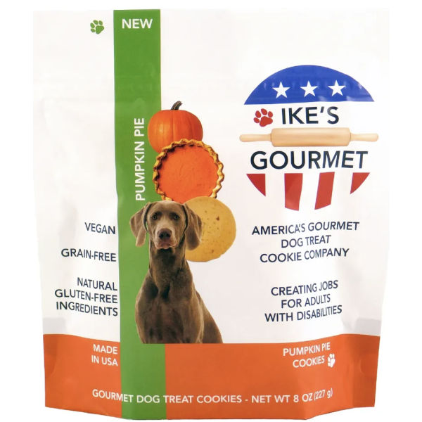 IKE'S GOURMET: Treat Dog  Ckie Pmpkn Pie, 8 oz