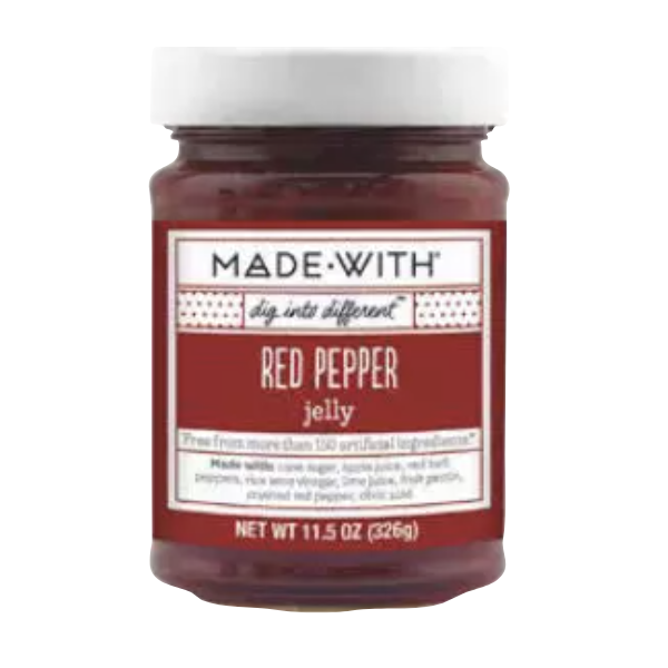 MADE WITH: Spread Red Pepper Jelly, 11.5 oz