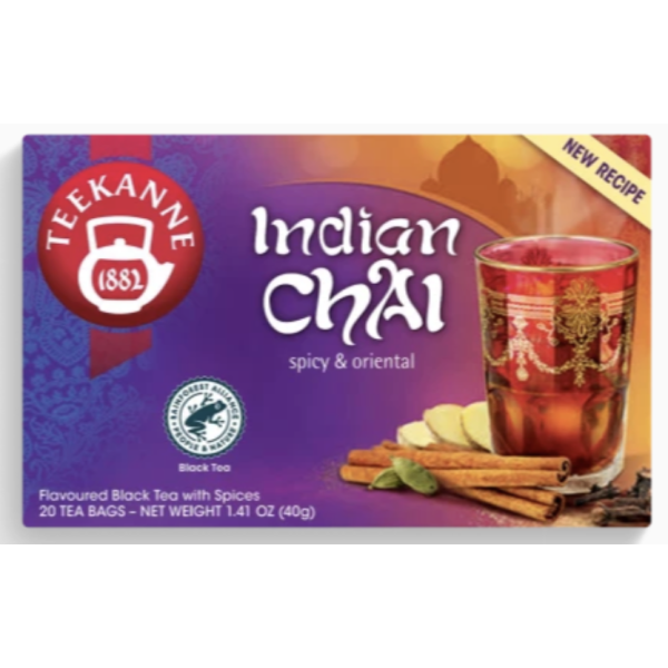 TEEKANNE: Tea Indian Chai, 1.41 OZ