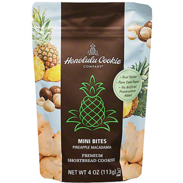 HONOLULU COOKIE COMPANY: Cookie Pineapple Macadamia Sb, 4 OZ