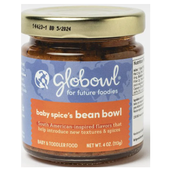 GLOBOWL: Bowl Bean Baby Spices, 4 oz