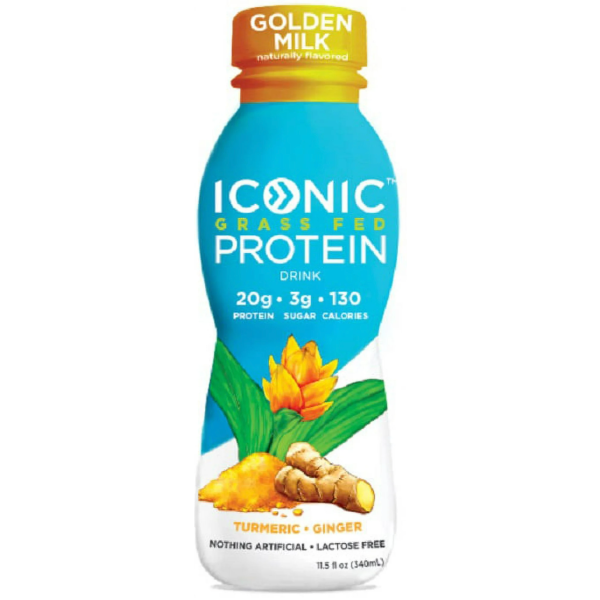 ICONIC: Protein Drink Golden Milk, 11.5 oz