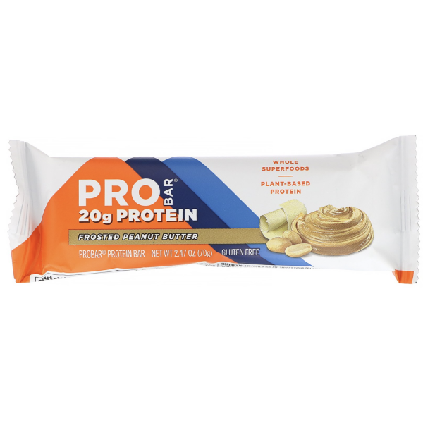 PROBAR: Frosted Peanut Butter Protein Bar, 2.46 oz