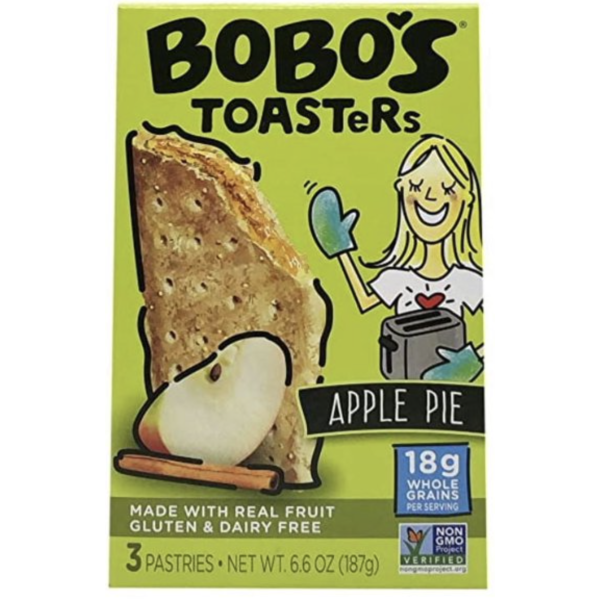 BOBOS OAT BARS: Apple Pie Pastry 3Pk, 6.6 oz