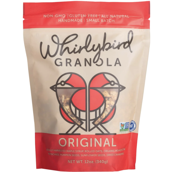 WHIRLYBIRD GRANOLA: Granola Original, 11 oz