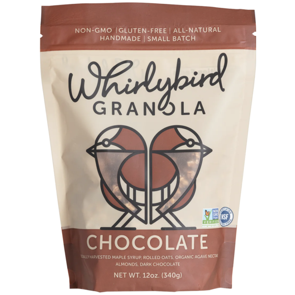 WHIRLYBIRD GRANOLA: Granola Chocolate, 11 oz