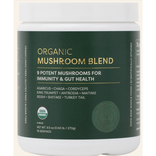 GLOBAL HEALING: Superfood Mushroom Blend, 9.5 oz